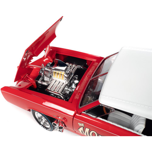 The Monkeemobile 1:18 Scale Diecast Model by Auto World Alt Image 4