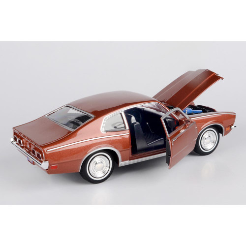 1971 Mercury Comet - Metallic Brown 1:24 Scale Diecast Model by Motormax Alt Image 2
