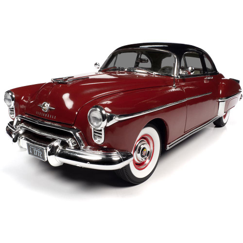 1950 Oldsmobile 88 Holiday Coupe - Chariot Red 1:18 Scale Diecast Model by American Muscle - Ertl Main Image