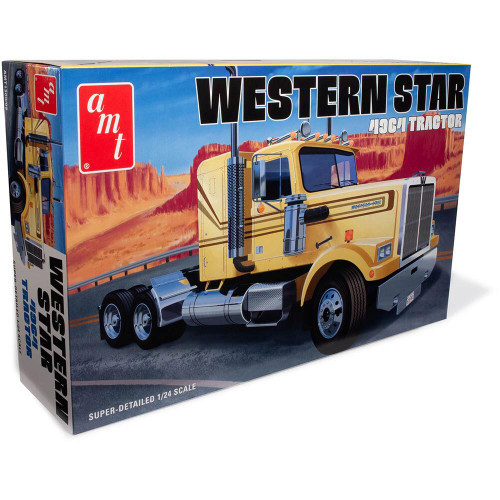 Western Star 4964 Tractor 1/24 Kit 1:25 Scale Diecast Model by AMT Main Image