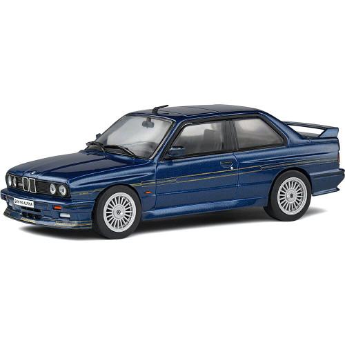 1989 Alpina E30 B6 - Alpina Blue 1:43 Scale Diecast Model by Solido Main Image