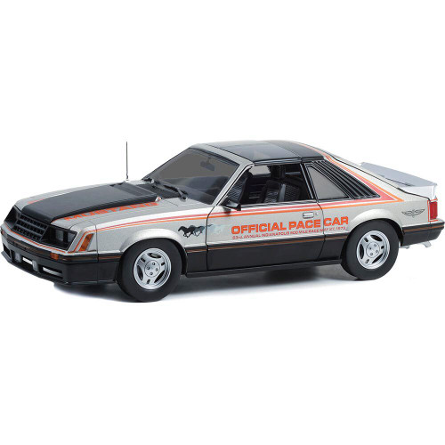1979 Ford Mustang - 63rd Annual Indianapolis 500 Mile Race Official Pace Car 1:18 Scale Diecast Model by Greenlight Main Image