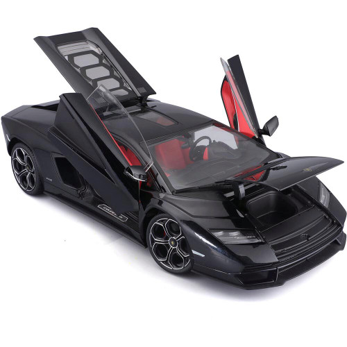 Lamborghini Countach LPI 800-4 - Black 1:18 Scale Diecast Model by Maisto Alt Image 2
