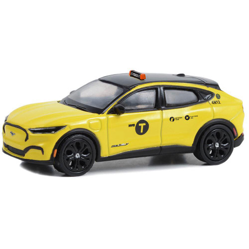 2022 Ford Mustang Mach-E California Route 1 - NYC Taxi 1:64 Scale Diecast Model by Greenlight Main Image