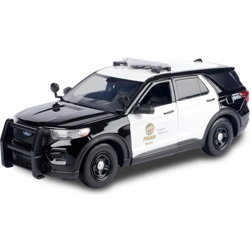 2022 Ford Police Interceptor Utility - LAPD 1:24 Scale Diecast Model by Motormax Main Image