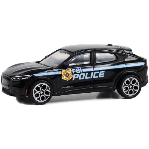2022 Ford Mustang Mach-E GT - FBI Police 1:64 Scale Diecast Model by Greenlight Main Image
