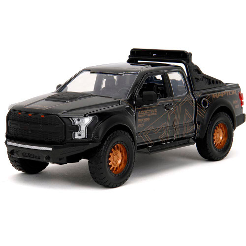 2017 Ford F-150 Raptor - Pink Slips With Base 1:24 Scale Diecast Model by Jada Toys Main Image