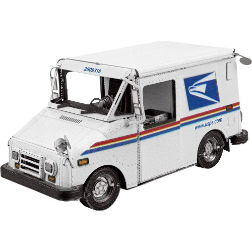 USPS LVV Mail Truck 3D Metal Model Kit  Diecast Model by Metal Earth Main Image