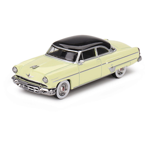 1954 Lincoln Capri - Premier Yellow 1:64 Scale Diecast Model by Mini GT Main Image