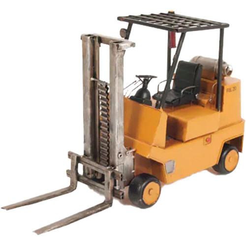 Vintage Forklift Metal Sculpture  Diecast Model by Old Modern Handicrafts Main Image