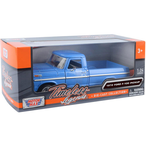 1972 Ford F-100 Pickup - Blue Alt Image 6