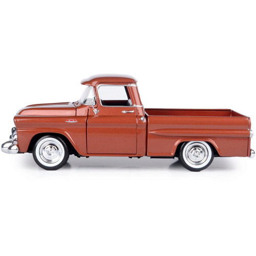 1958 GMC 100 Wideside Pickup Brown Diecast 1:24 Scale