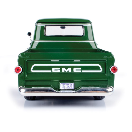1958 GMC 100 Wideside Pickup - Dark Green 1:24 Scale Diecast Model Truck by Motormax Alt Image 4