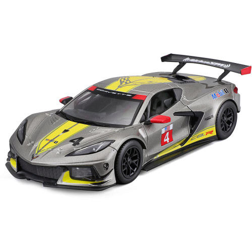 2020 Chevrolet Corvette C8R - #4 24H Le Mans 1:24 1:24 Scale Diecast Model by Bburago Main Image