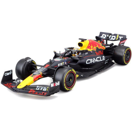 2022 Oracle Red Bull Racing RB18 - Verstappen #1 1:24 Scale Diecast Model by Bburago Main Image