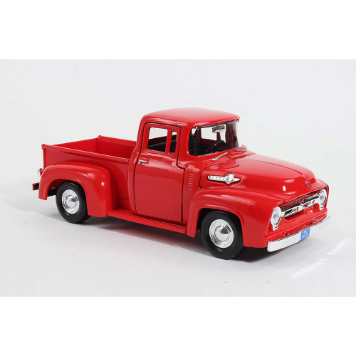 1956 Ford F-100 Pickup - Red 1:24 Scale Alt Image 6