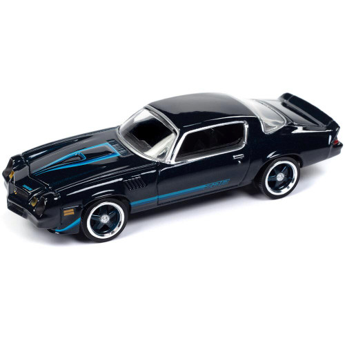 1979 Chevrolet Camaro Z28 - Dark Blue 1:64 Scale Diecast Model by Auto World Main Image