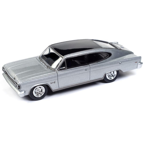 1965 AMC Marlin - Silver 1:64 Scale Diecast Model by Auto World Main Image