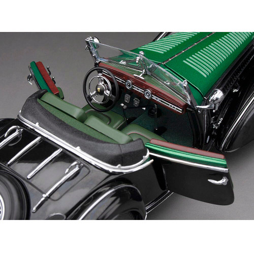 1939 Horch 855 Roadster - Black/Dark Green Alt Image 8
