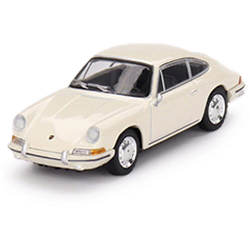 1963 Porsche 901 - Ivory 1:64 Scale Diecast Model by Mini GT Main Image