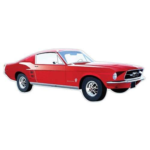 Ford Mustang Die Cut Sign  Diecast Model by Signs 4 Fun Main Image