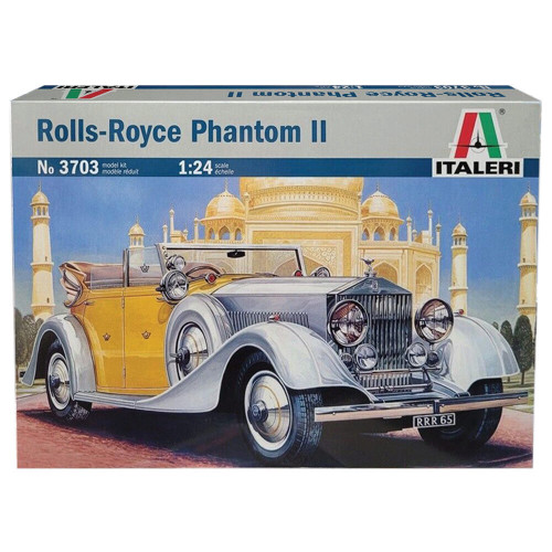 Rolls Royce Phantom II 1/24 Kit 1:24 Scale Diecast Model by Italeri Main Image