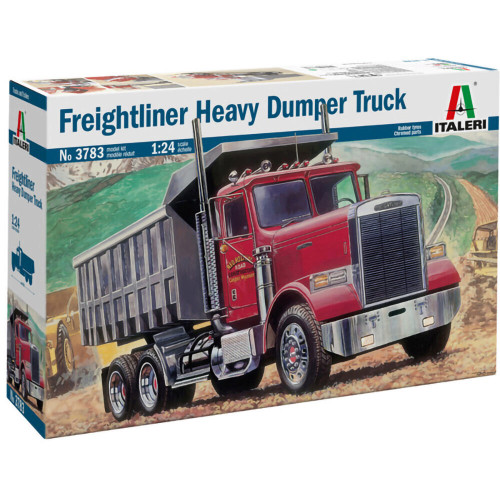 Freightliner Heavy Dumper Truck 1/24 Kit 1:24 Scale Diecast Model by Italeri Main Image