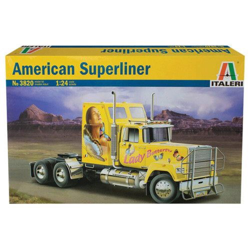 American Superliner 1/24 Kit 1:24 Scale Diecast Model by Italeri Main Image