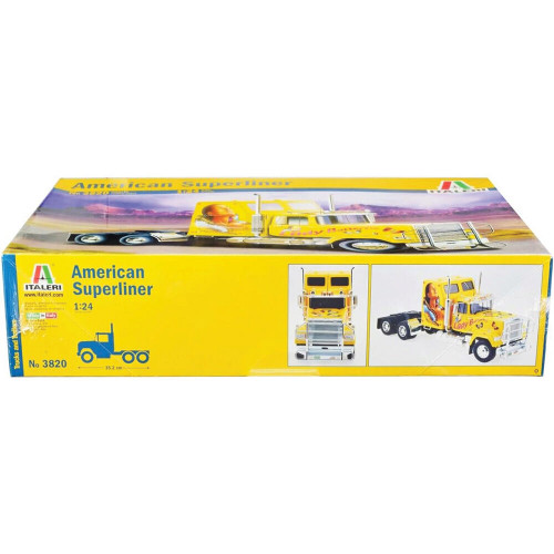 American Superliner 1/24 Kit 1:24 Scale Diecast Model by Italeri Alt Image 2