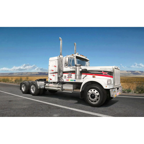 Classic Western Star 4964 1/24 Kit 1:24 Scale Diecast Model by Italeri Alt Image 1