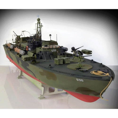 Elco 80' Torpedo Boat PT-596 1/35 Kit 1:35 Scale Diecast Model by Italeri Alt Image 3