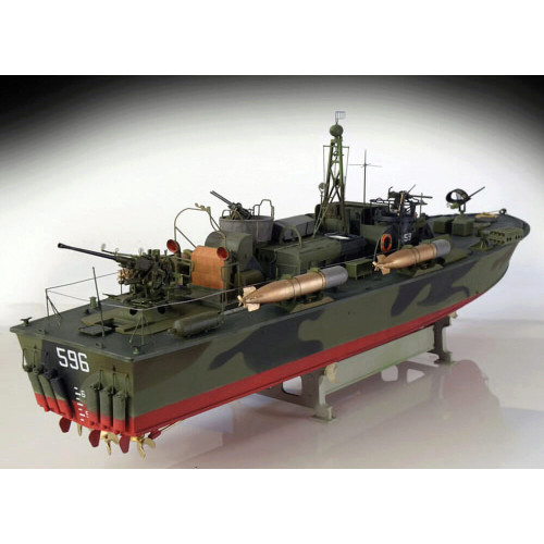 Elco 80' Torpedo Boat PT-596 1/35 Kit 1:35 Scale Diecast Model by Italeri Alt Image 5