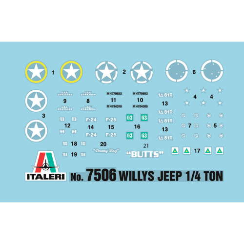 Willys Jeep ¼ ton 4x4 1/72 Kit Alt Image 3