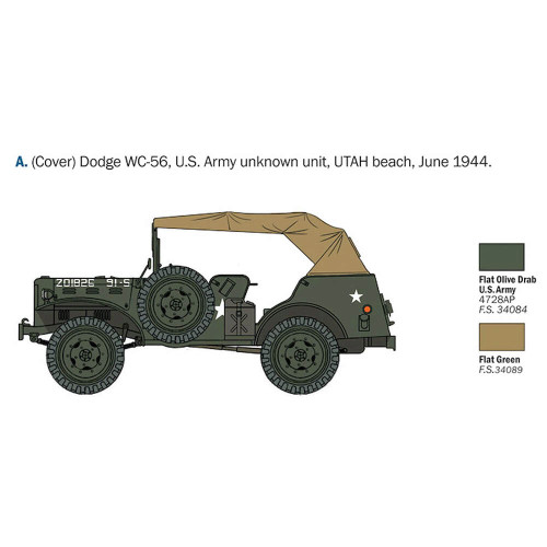 Dodge WC-56/57 Command Car 1/35 Kit Alt Image 1