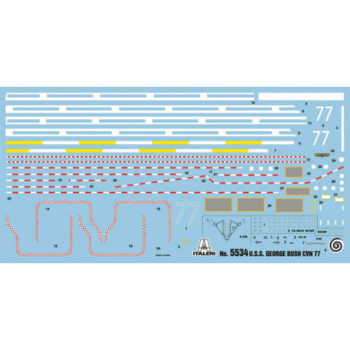 U.S.S. George H. W. Bush CCN-77 1/720 Kit Alt Image 2