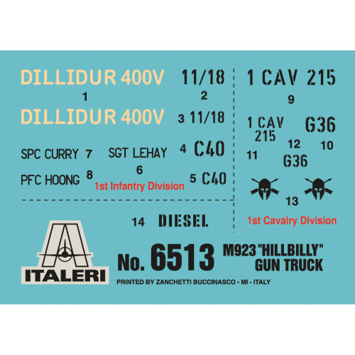 M923 Hillbilly Gun Truck 1/35 Kit Alt Image 2