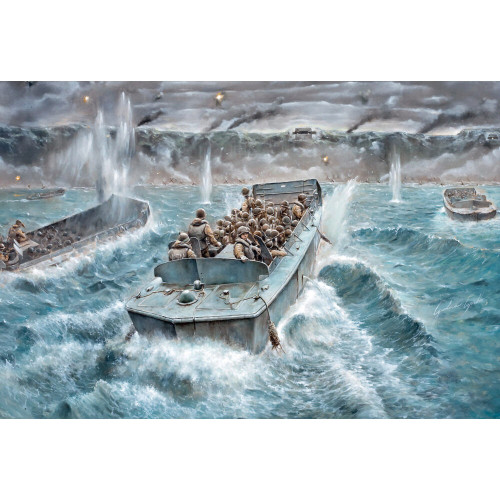 LCVP With US Infantry 1/35 Kit Alt Image 1