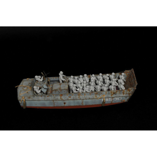 LCVP With US Infantry 1/35 Kit Alt Image 2