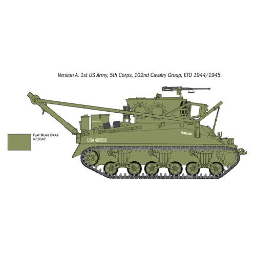 M32B1 Armored Recovery Vehicle 1/35 Kit Alt Image 3