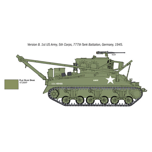 M32B1 Armored Recovery Vehicle 1/35 Kit Alt Image 4