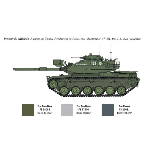 M60A3 Patton 1/35 Kit Alt Image 4