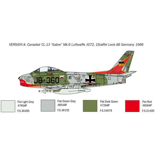 F-86E Sabre 1/48 Kit Alt Image 1