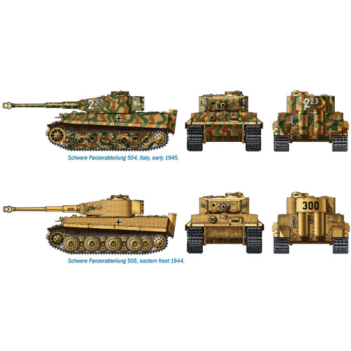 Pz.Kpfw.VI Tiger I Ausf. E 1/72 Kit Alt Image 2