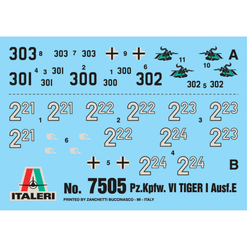 Pz.Kpfw.VI Tiger I Ausf. E 1/72 Kit Alt Image 3