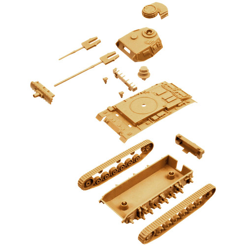 Pz.Kpfw. III Ausf. J 1/72 Kit Alt Image 3