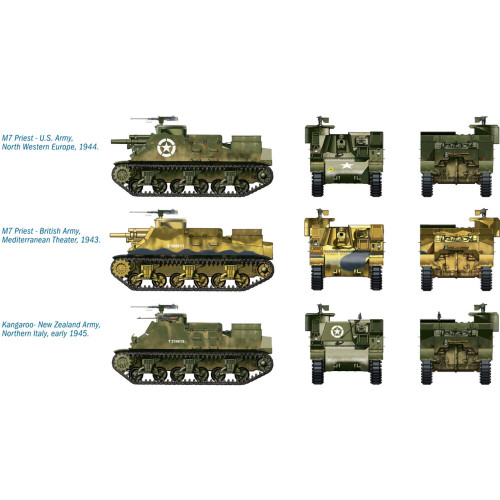 M7 Priest / Kangaroo 1/72 Kit Alt Image 2