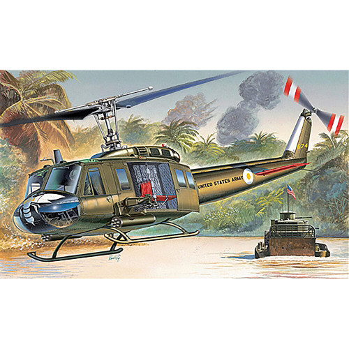 UH-1D Iroquois 1/72 Kit 1:72 Scale Plastic Model Kit by Italeri Alt Image 5