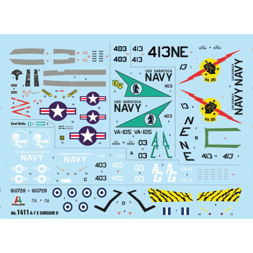 A-7E Corsair Ii 1/72 Kit Alt Image 2