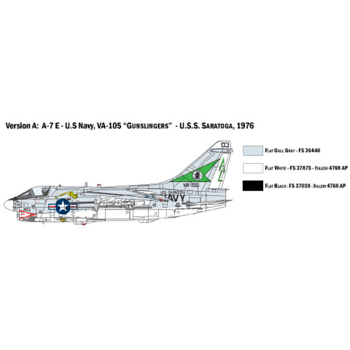 A-7E Corsair Ii 1/72 Kit Alt Image 3