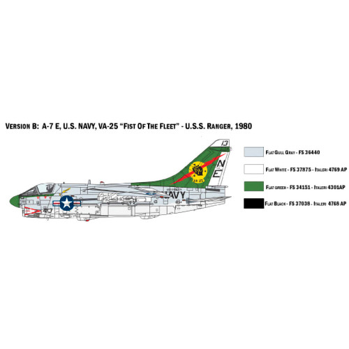 A-7E Corsair Ii 1/72 Kit Alt Image 4
